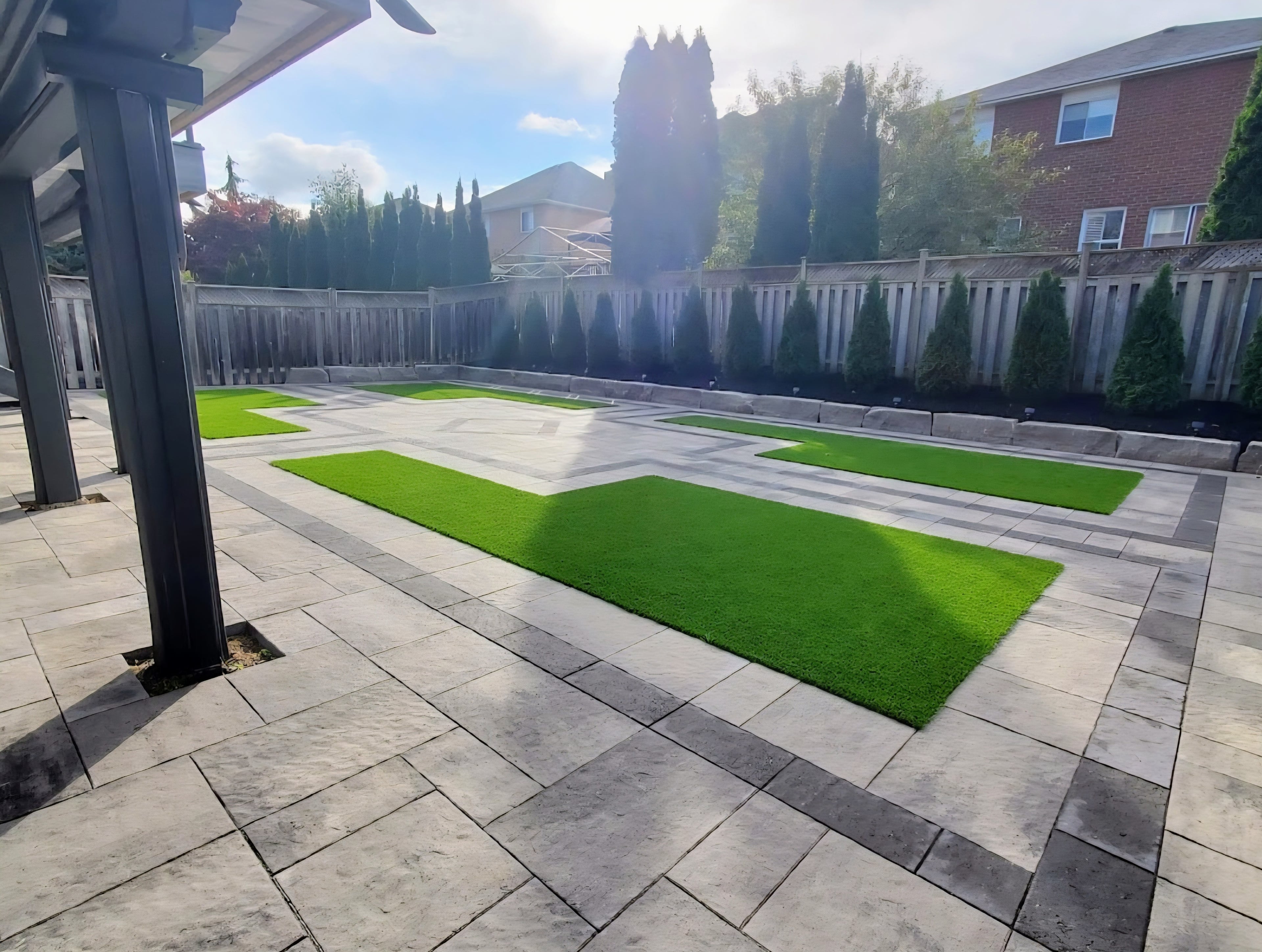 Patios project by Tarcan International