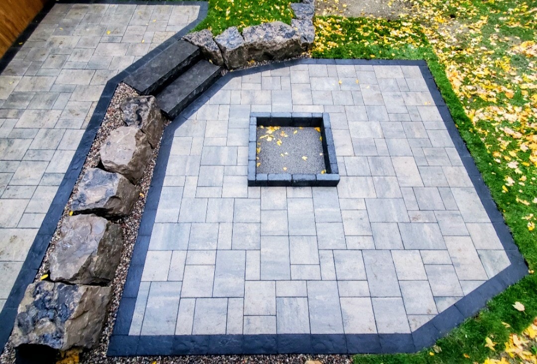 Custom Stone Fire Pit