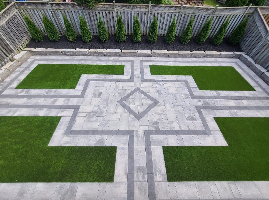 Landscaping project in Markham, ON