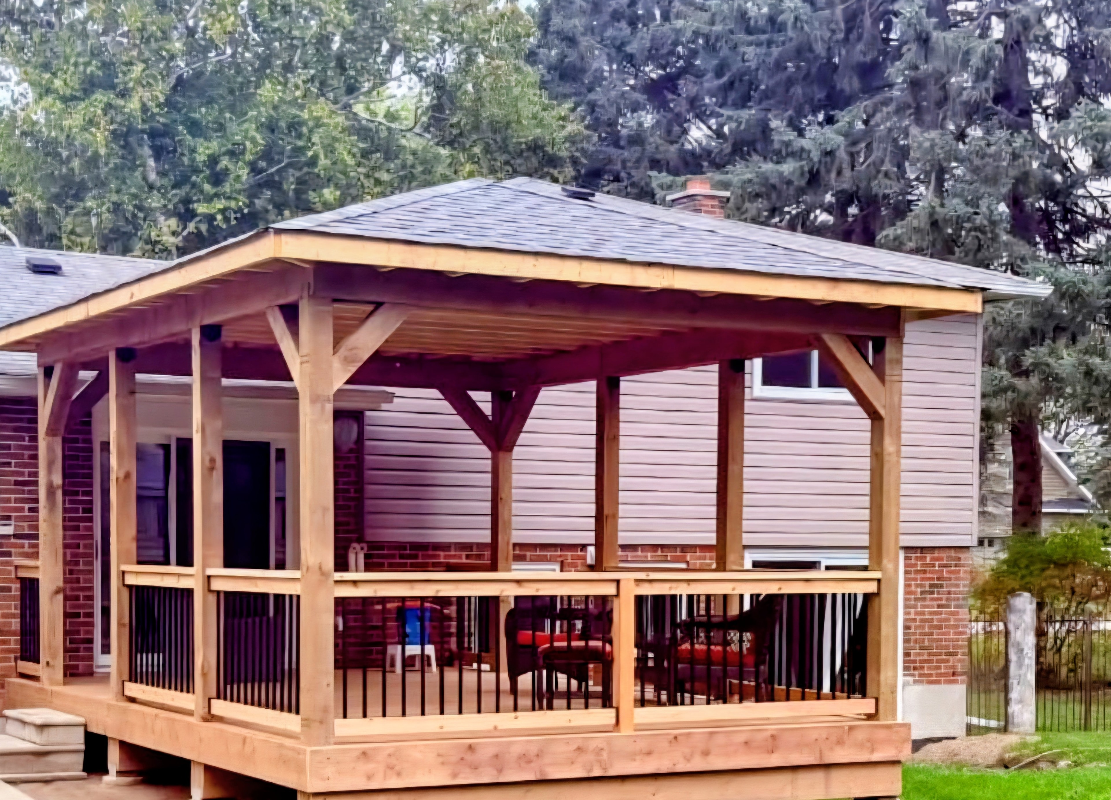 Carpentry project before