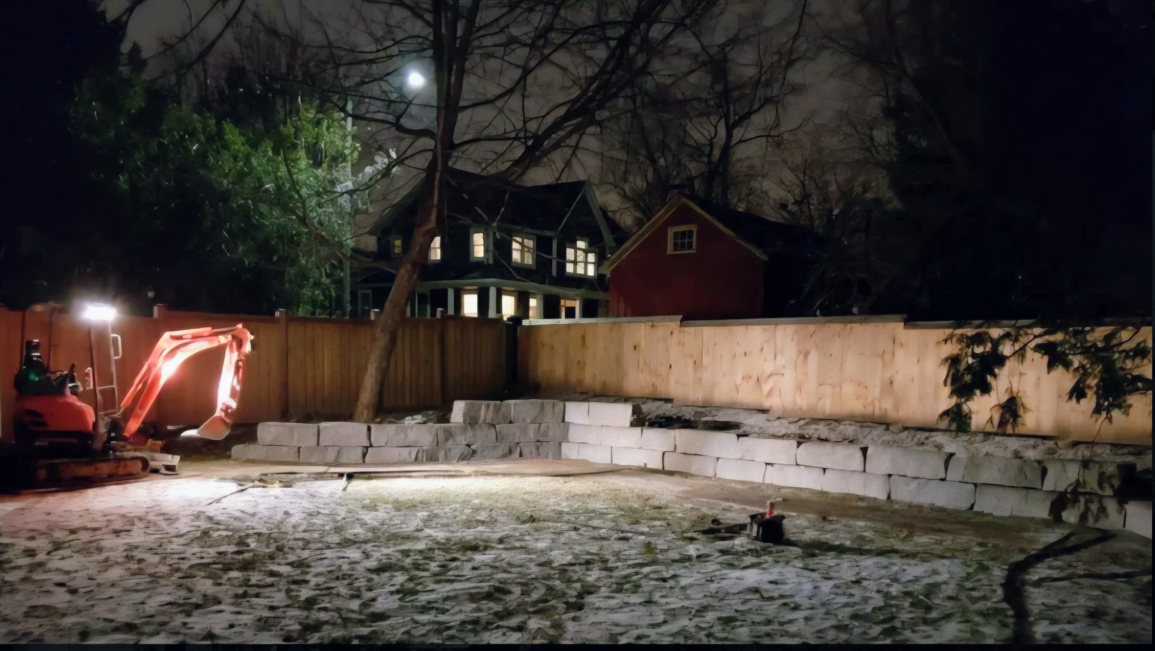 Custom Retaining Wall