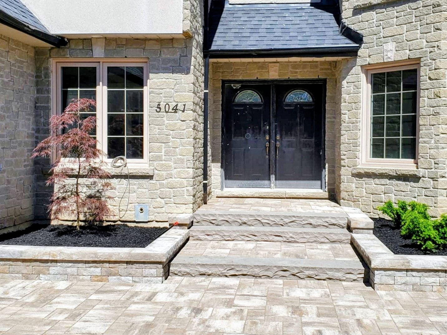 Custom Stone Steps